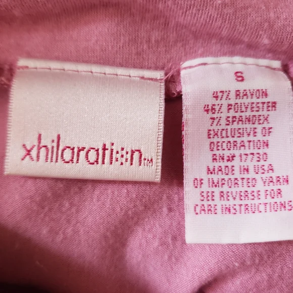 Xhilaration Dusty Rose Tiered Ruffle Tank with Satin Waist Ribbon - Picture 2 of 5